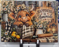 Highland Cow Glass Cutting Board – Happiness Is Homemade