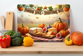 Pumpkin Spice & Everything Nice Glass Cutting Board