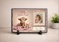 Baby Birth Announcement Slate– 6×8 | Personalized Stone Plaque with Your Image