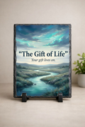 The Gift of Life – Your Gift Lives On Photo Slate