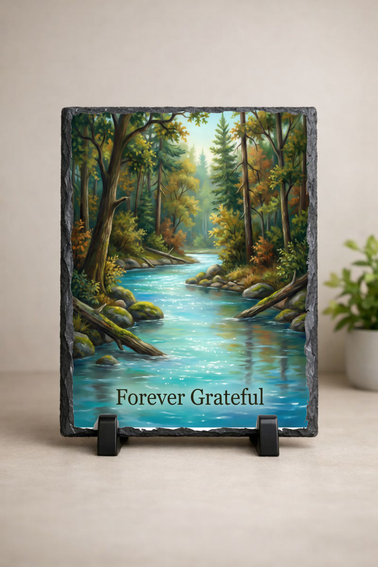 Forever Grateful Memorial Slate – Organ Donor Gift of Life Tribute