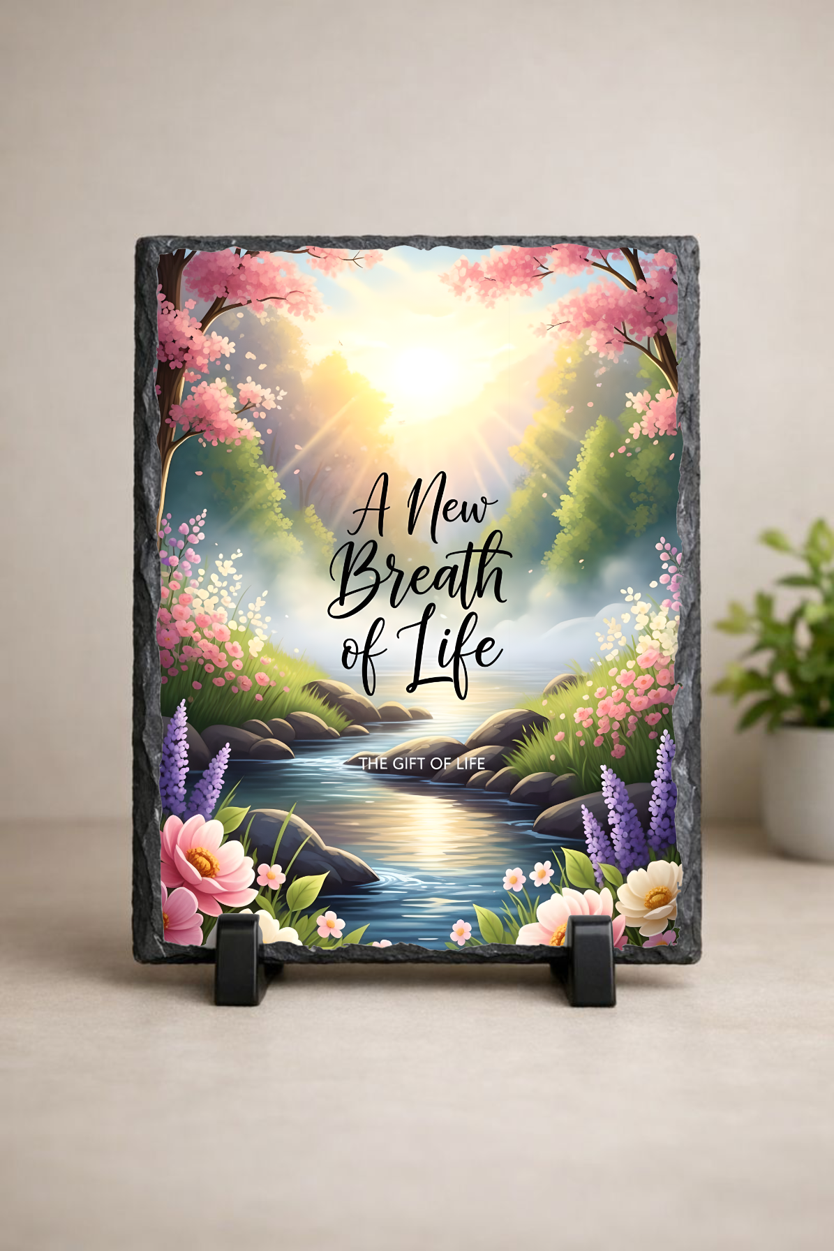 A New Breath of Life Photo Slate