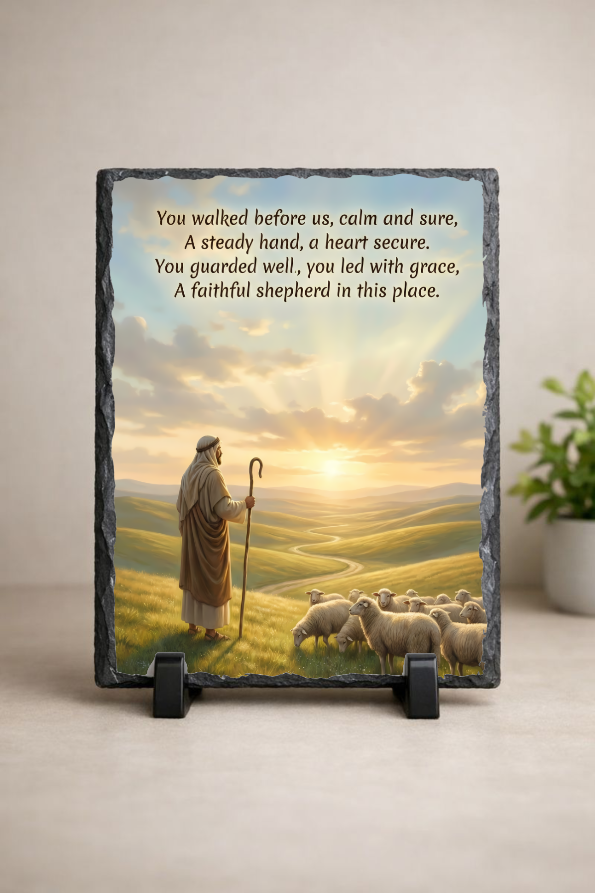 Faithful Shepherd Pastor Appreciation Slate