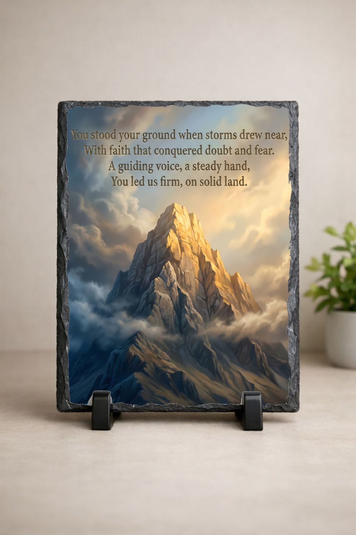 Steadfast Pastor Appreciation Mountain Slate