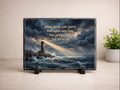 Steadfast Light Lighthouse Pastor Appreciation Slate