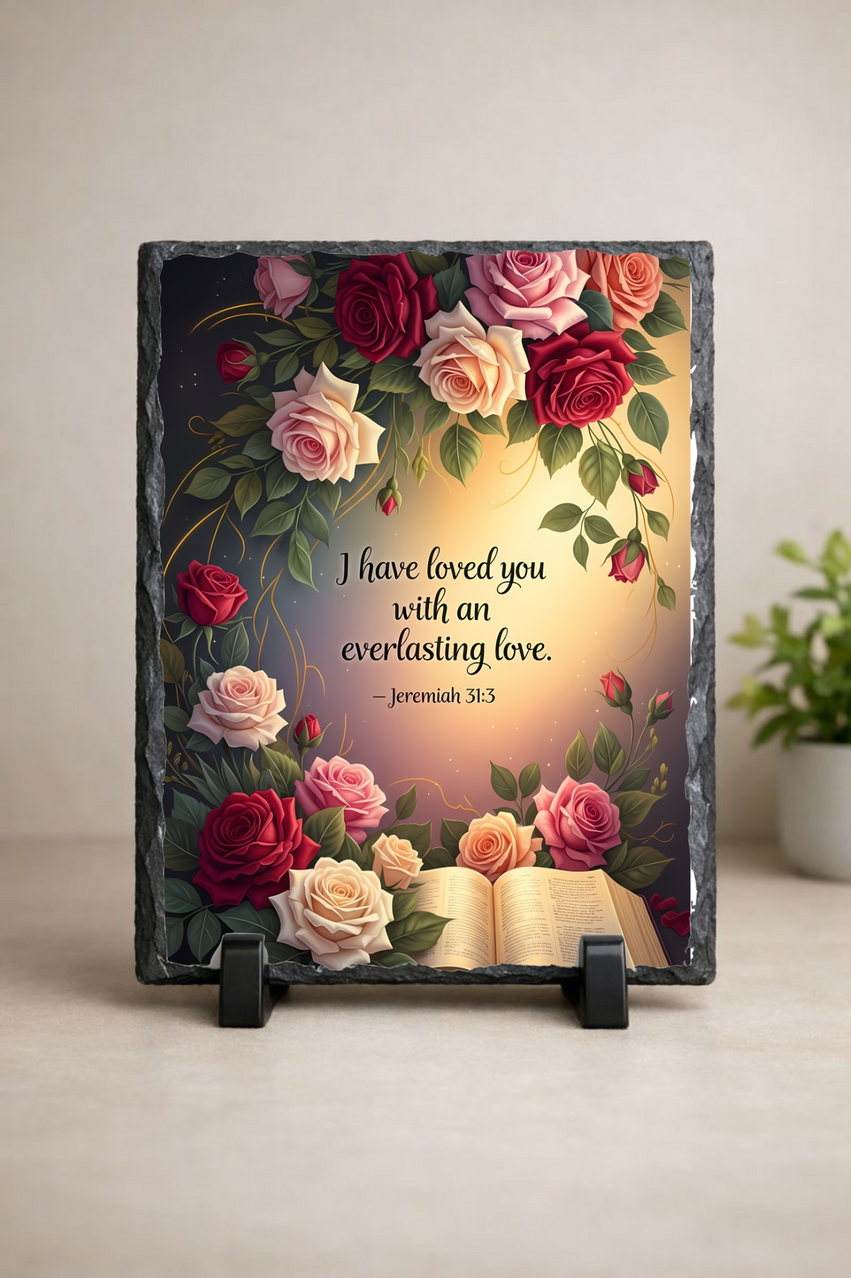 “I Have Loved You with an Everlasting Love” Scripture Slate – Jeremiah 31:3