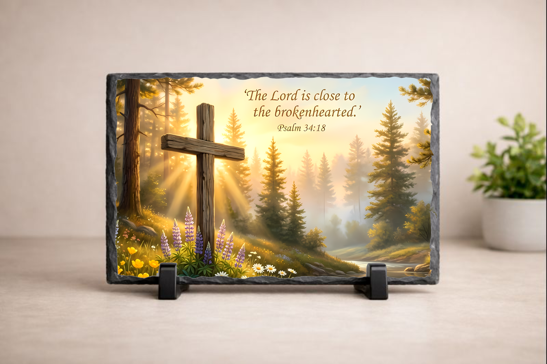 Scripture Slate – “The Lord is Close to the Brokenhearted" - Psalm 34:18