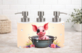 Cute Pig Bath Soap Dispenser – Farmhouse Bathroom Decor