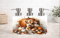Fall Highland Cow Pumpkin Soap & Lotion Dispenser – 18 oz