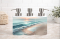 Ocean Wave Soap Dispenser – Coastal Beach Bathroom Decor