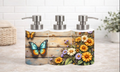 Rustic Buterfly Soap & Lotion Dispenser – 18 oz