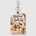 Stay Sweet & Spark Joy Puppy ID Holder