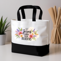 Let Jesus Carry Your Burdens Tote Bag