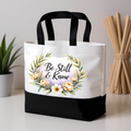 Be Still & Know Faith-Inspired Tote Bag