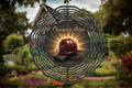 Courage in Action Firefighter Wind Spinner – First Responder Garden Decor