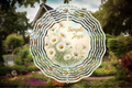 Simple Joys Daisy Wind Spinner – Floral Garden Yard Decor