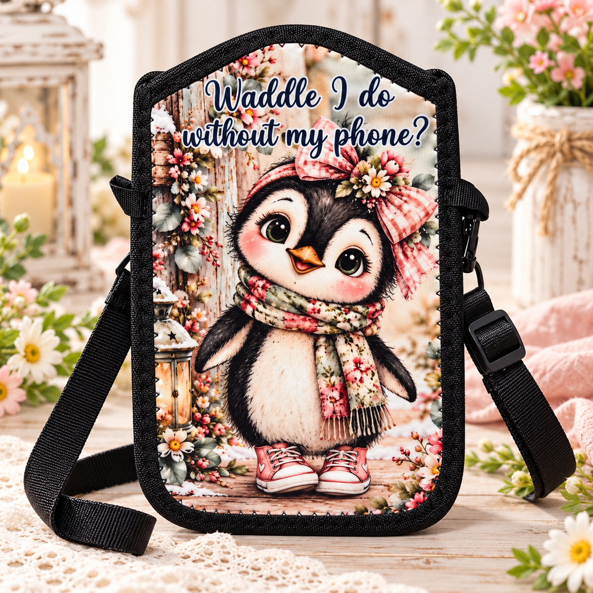Penguin Cellphone Crossbody Purse – Waddle I Do Without My Phone? Price