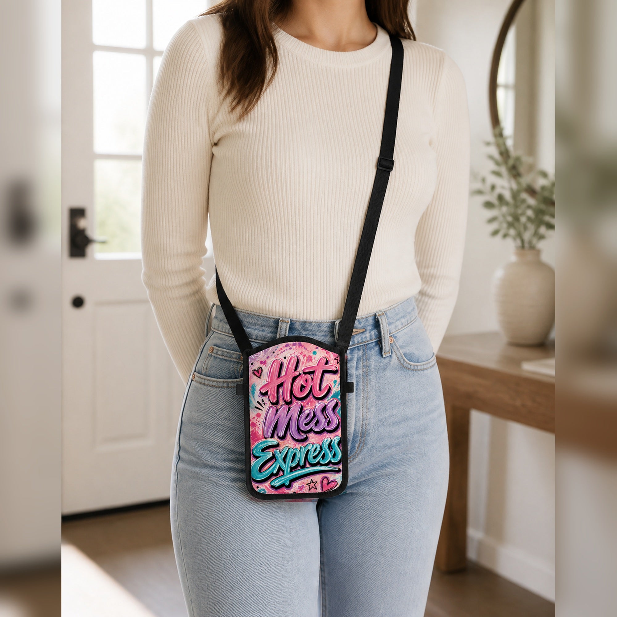 Hot Mess Express cellphone purse
