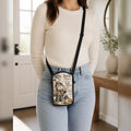 Snow Much to Talk About snowman cellphone purse