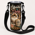 Caffeinated & Judgy over-the-shoulder tumbler bag